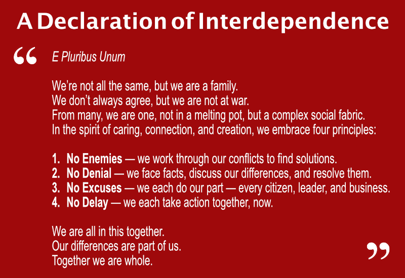 Declaration of Interdependence